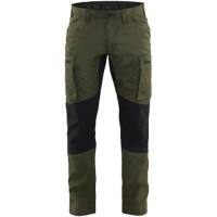 BLÅKLÄDER Trousers 14591845 Cotton, PL (Polyester) Black Size 42R