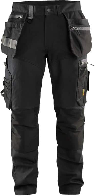 BLÅKLÄDER Trousers 15991860 Cotton, PL (Polyester) Black Size 45S