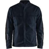 BLÅKLÄDER Jacket 44441832 Cotton, Elastolefin, PL (Polyester) Dark Navy, Black Size 4XL