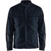 BLÅKLÄDER Jacket 44441832 Cotton, Elastolefin, PL (Polyester) Dark Navy, Black Size L