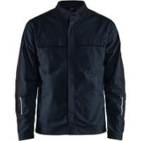 BLÅKLÄDER Jacket 44441832 Cotton, Elastolefin, PL (Polyester) Dark Navy, Black Size XL