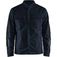 BLÅKLÄDER Jacket 44441832 Cotton, Elastolefin, PL (Polyester) Dark Navy, Black Size XS