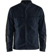 BLÅKLÄDER Jacket 44441832 Cotton, Elastolefin, PL (Polyester) Dark Navy, Black Size XXL