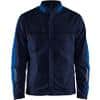 BLÅKLÄDER Jacket 44441832 Cotton, Elastolefin, PL (Polyester) Navy Blue, Cornflower Blue Size 4XL