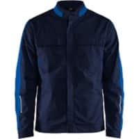 BLÅKLÄDER Jacket 44441832 Cotton, Elastolefin, PL (Polyester) Navy Blue, Cornflower Blue Size 4XL