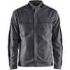BLÅKLÄDER Jacket 44441832 Cotton, Elastolefin, PL (Polyester) Mid Grey, Black Size XS