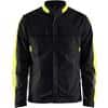 BLÅKLÄDER Jacket 44441832 Cotton, Elastolefin, PL (Polyester) Black, Yellow Size S