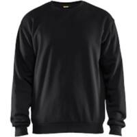 BLÅKLÄDER Sweater 35851169 Cotton, PL (Polyester) Black Size 4XL