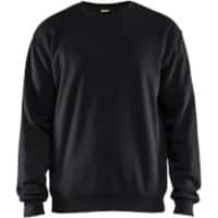 BLÅKLÄDER Sweater 35851169 Cotton, PL (Polyester) Black Size 5XL