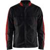 BLÅKLÄDER Jacket 44441832 Cotton, Elastolefin, PL (Polyester) Black, Red Size L
