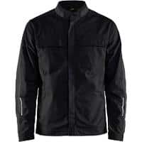 BLÅKLÄDER Jacket 44441832 Cotton, Elastolefin, PL (Polyester) Black, Dark Grey Size L