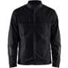 BLÅKLÄDER Jacket 44441832 Cotton, Elastolefin, PL (Polyester) Black, Dark Grey Size 6XL