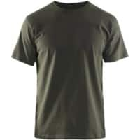 BLÅKLÄDER T-shirt 35251042 Cotton Dark Olive Green Size XXXL