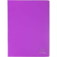 Exacompta OpaK Display Book 20 Pockets A4 Purple Pack of 20