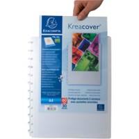 Exacompta Kreacover Display Book 40 Pockets A4 White Pack of 4