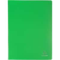 Exacompta OpaK Display Book 100 Pockets Light Green Pack of 8