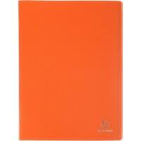 Exacompta OpaK Display Book 100 Pockets Orange Pack of 8