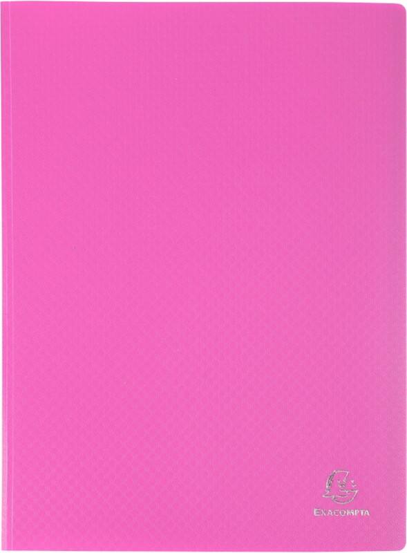 Exacompta OpaK Display Book Pink Pack of 8
