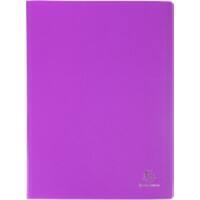 Exacompta OpaK Document Holder 100 Pockets Purple Pack of 8