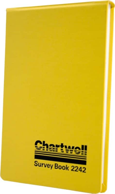 Exacompta Survey Book 2242Z Yellow 10.6 x 1.4 x 16.5 cm