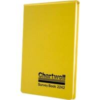 Exacompta Survey Book 2242Z Yellow 10.6 x 1.4 x 16.5 cm