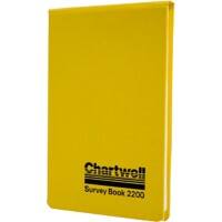 Exacompta Survey Book 2200Z Yellow 10.6 x 1.4 x 16.5 cm