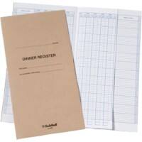 Exacompta Register Book E200Z Dinner Light brown 20.5 x 2 x 30.6 cm