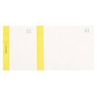 Exacompta Order Book 96303E Restaurant Yellow 6 x 0.8 x 13.5 cm Pack of 50