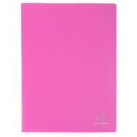 Exacompta Opak Display Book 40 Pockets A4 Pink Pack of 10