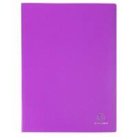 Exacompta OpaK Display Book 50 Pockets A4 Purple Pack of 10