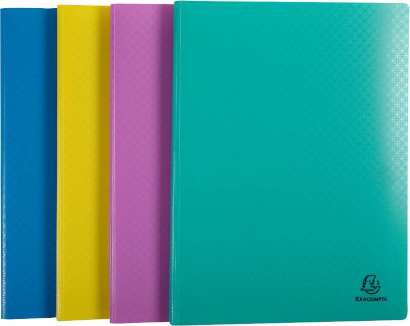 Exacompta Forever Young Display Book A4 30 Pockets Assorted Pack of 12