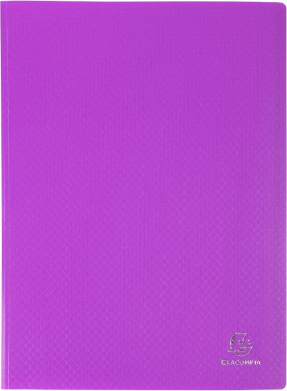 Exacompta OpaK Display Book A4 30 Pockets Purple Pack of 12