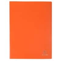 Exacompta OpaK Display Book 80 Pockets Orange Pack of 8