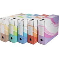 Exacompta Filing Box 79530E Multicolour 35 x 8 x 25 cm Cardboard Pack of 40