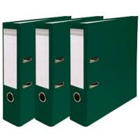 Exacompta Lever Arch File A4 75 mm Dark Green 2 ring 918405SE Cardboard, PP (Polypropylene)  Pack of 12