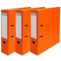 Exacompta Lever Arch File A4 75 mm Orange 2 ring 918414SE Cardboard, PP (Polypropylene)  Pack of 12