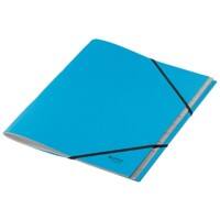 Leitz Recycle Card Divider Book 3915 A4 CO2 Compensated Blue 12 Tabs 100% Recycled Card