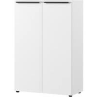 GERMANIA GW-Mailand Filing Cabinet Chipboard 2 Shelves 810 x 400 x 1,200 mm White