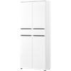 GERMANIA GW-Mailand Filing Cabinet Chipboard 3 810 x 400 x 1,970 mm White
