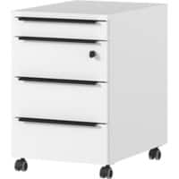 GERMANIA GW-Mailand Mobile Pedestal 4 Drawers Lockable 420 x 600 x 630 mm