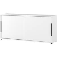 GERMANIA GW-Mailand Sliding Door Cabinet Chipboard 2 1,600 x 400 x 740 mm White