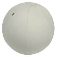 Leitz Ergo Ergonomic Sitting Ball 6543 Stopper Function Carry Handle Washable 75 cm Up to 150 kg Light Grey