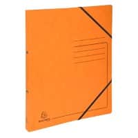 Exacompta Genuine Premium Pressboard 15 mm Ring Binder Mottled pressboard A4 2 ring Orange 542554E Pack of 10
