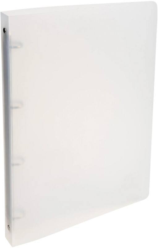 Exacompta Chromaline 20 mm Ring Binder PP (Polypropylene) A4 4 Rings Assorted 514699E Pack of 10
