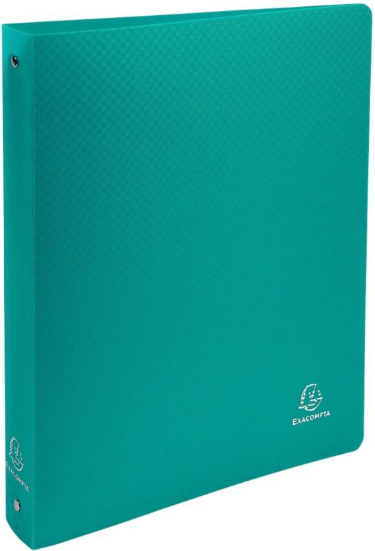 Exacompta OpaK 30 mm Ring Binder PP (Polypropylene) A4+ 4 Rings Dark Green 512803E Pack of 20