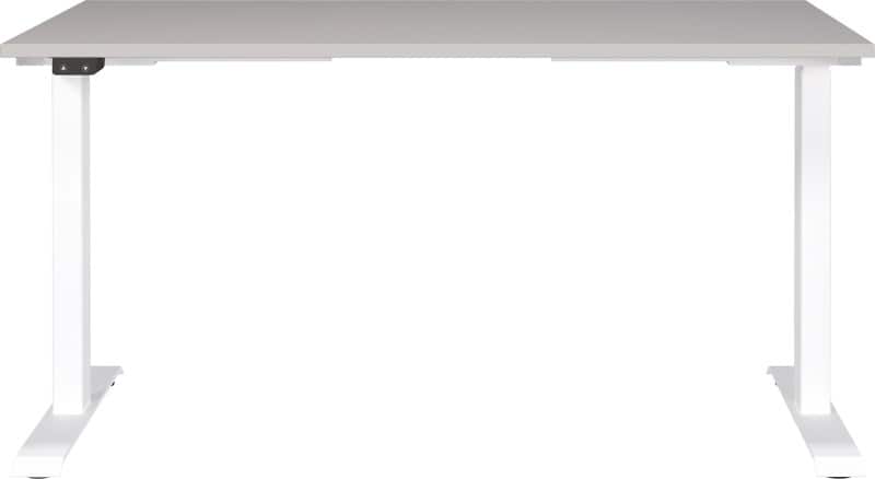 GERMANIA GW-Mailand Height Adjustable Sit Stand Desk T-Foot 1,400 (W) x 800 (D) x 1,200 (H) mm Chipboard, Metal