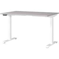 GERMANIA GW-Mailand Height Adjustable Sit Stand Desk T-Foot 1,200 (W) x 800 (D) x 1,200 (H) mm Chipboard, Metal