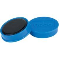 Nobo Whiteboard Magnets 1915299 32 mm Round Blue Pack of 10
