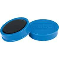 Nobo Whiteboard Magnets Blue 1.5 kg Bearing Capacity 38 mm Pack of 10