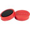 Nobo Whiteboard Magnets Red 1.5 kg bearing-capacity 38 mm Pack of 10